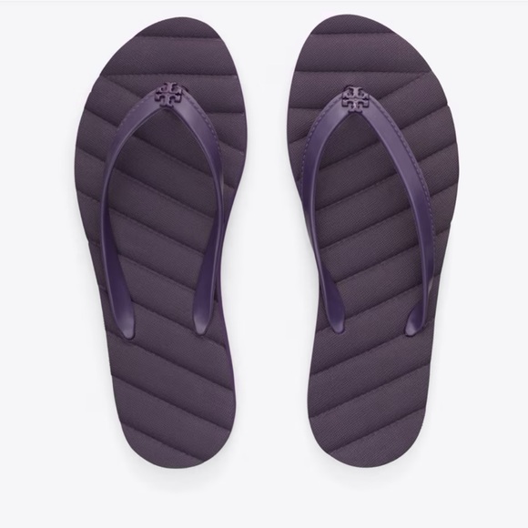 Tory Burch Kira Double T Logo Flip Flop - Picture 1 of 4